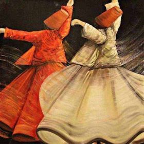 Parla Canvas Öz E Doğru Yolculuk Mevlana Sayılarla Rulo 70x90 cm Renkli Boyama Seti Duvar Sticker