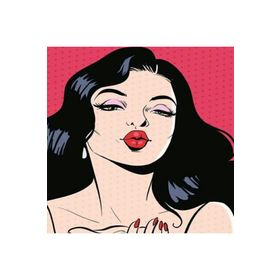 Parla Canvas Popart Kiss Sayılarla 60 x 75 cm Boyama Seti