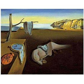 Parla Canvas S.dali Eriyen Saatler Sayılarla Kasnaklı 60 x 75 cm Boyama Seti
