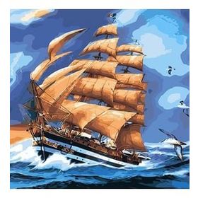 Parla Canvas Seyir Defteri Sayıarla Rulo 90x110 cm Boyama Seti Duvar Sticker