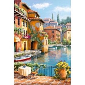 Parla Canvas Şirin Kasaba 2 Rulo 50x65 cm Renkli Sayılarla Boyama Seti Duvar Sticker