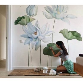 Parla Canvas Son Akşam Yemeği Rulo 50x65 cm Renkli Sayılarla Boyama Seti Duvar Sticker