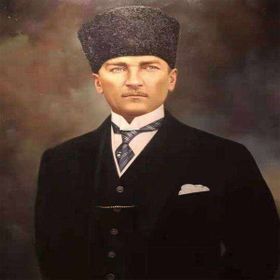 Parla Canvas Ulu Önder Atatürk 2 Sayılarla Rulo 60x75 cm Boyama Seti Duvar Sticker