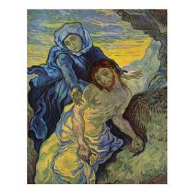 Parla Canvas Van Gogh Pieta Sayılarla Rulo 60x75 cm Renkli Boyama Seti Duvar Sticker