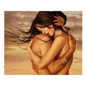 Parla Canvas Vuslat Rulo 60x75 cm Renkli Boyama Seti Duvar Sticker