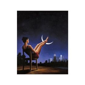 Parla Hilal Keyfi 100x140 cm Sayılarla Rulo Canvas Boyama Seti