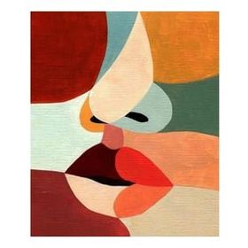Parla Kadının Esareti 5 40x50 cm Sayılarla 1 Rulo Canvas Boyama Seti