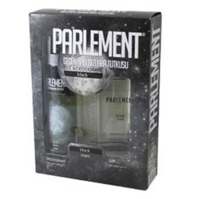 Parlement Black 2'li Paket Erkek Parfüm ve Deodorant Seti