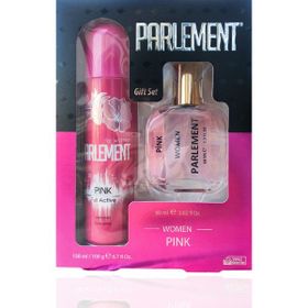 Parlement Pink 60 ml Edt Kadın Parfüm Seti+150 ml Deodorant
