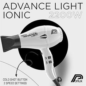 Parlüx Advanced Light Ionic Ceramic 2200 W Beyaz Saç Kurutma Makinesi
