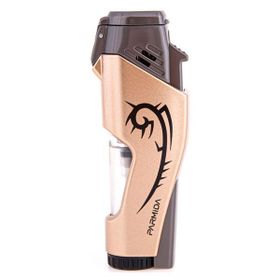 Parmida 2 Torch Bronz Desenli Puro Çakmağı