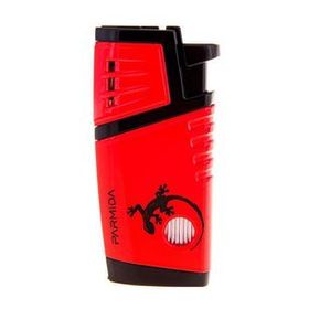 Parmida 2 Torch Kırmızı Desenli Puro Çakmağı