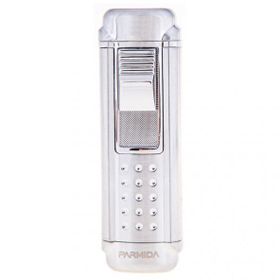Parmida 4 Torch Gümüş Puro Çakmağı
