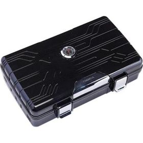 Parmida Siyah Seyahat Tipi Humidor Puro Kutusu