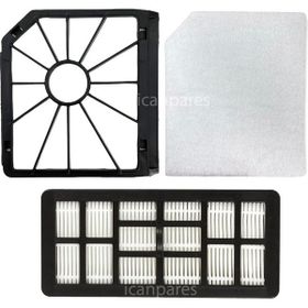 Parmis Arçelik Uyumlu S 2240 Süpürge Hepa Filtresi Mikro Filtre ve Çerçevesi