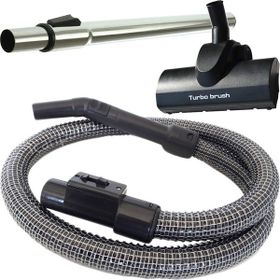 Parmis Arçelik Uyumlu S 4210D Kanguru Elektrikli Süpürge Çelik Telli Hortumu Turbo Emici Yer Başlığı Teleskopik Boru