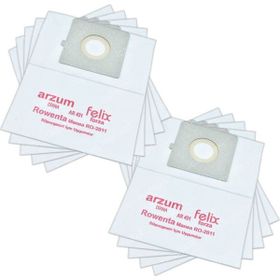 Parmis Arzum Uyumlu AR 4017 Cleanart Plus Turbo Süpürge Kağıt 10 Adet Toz Torbası