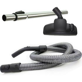 Parmis Bosch Uyumlu BSGL 42280 Elektrikli Süpürge Çelik Telli Hortumu Emici Yer Başlığı Teleskopik Boru