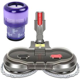 Parmis Dyson Uyumlu V11 Dik Süpürge Turbo Emici Yer Başlığı Su Depolu Paspas Aparatı ve Hepa Filtre