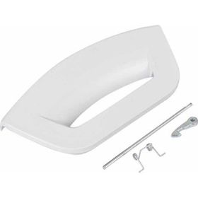 Parmis KPM0003 Beyaz Ariston Hotpoint Çamaşır Makinesi Uyumlu Kapak Mandal Tutamağı