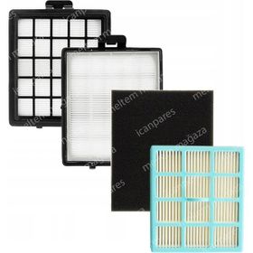 Parmis Philips Uyumlu FC 8147 Easy Life Süpürge Hepa Filtre Bakım Seti