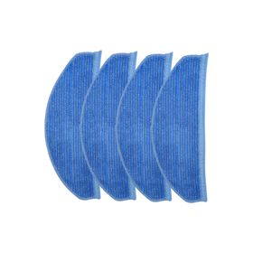 Parmis Philips Uyumlu Homerun 7000 Serisi Aqua XU7100 Robot Süpürge 4’lü Mikrofiber Paspas Bezi