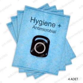 Parmis Rowenta Uyumlu RO 6477 Silence FORCE4A Süpürge Antimicrobial Toz Torbası