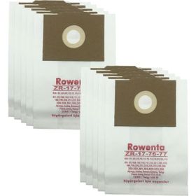Parmis Rowenta Uyumlu Rs 180 10 Adet Süpürge Kağıt Toz Torbası