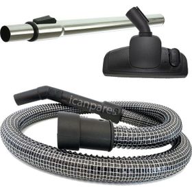 Parmis Rowenta Uyumlu RU 155 Clean Master Wet Elektrikli Süpürge Çelik Telli Hortumu Emici Başlık Teleskopik Boru