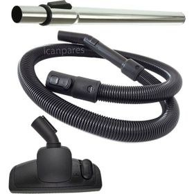 Parmis Siemens Uyumlu VSZ4GP1266 Elektrikli Süpürge Hortumu Emici Yer Başlığı Teleskopik Boru