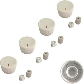 Parmis SÜ0032 Gl General Düğme 4'lü Takımı Ankastre Set Üstü Ocak Düğmesi