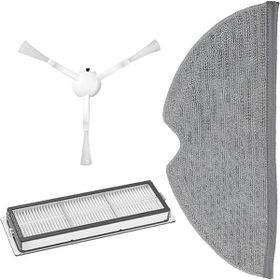 Parmis Xiaomi Uyumlu Vacuum Mop 2C Robot Süpürge Hepa Filtre Yan Fırça Mop Bez