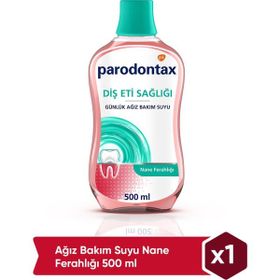 Parodontax Diş Eti Sağlığı Nane Ferahlığı 500 ml Ağız Bakım Suyu