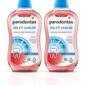 Parodontax Ekstra Ferah 2x500 ml Günlük Diş Eti Bakımı Ağız Çalkalama Suyu