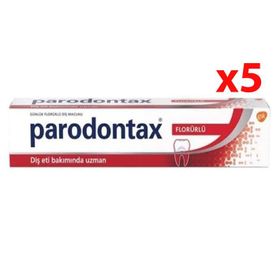 Parodontax Florürlü 5x75 ml Diş Macunu