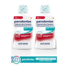 Parodontax Nane Ferahlığı X 2 Ağız Bakım Suyu
