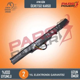 Pars Asus K751MD K751MJ Notebook Batarya