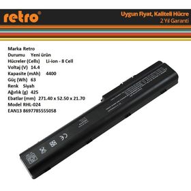 Pars HP Pavilion DV7-6c00ET A8H92EA Notebook Batarya Pil