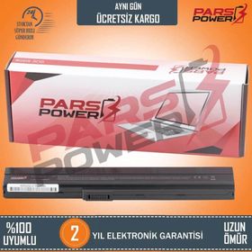 Pars Power Asus K52F-EX855R - K52F-EX878R Uyumlu Notebook Batarya