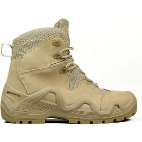 Pars Power Mid Tactical Hakiki Nubuk Deri Su İtici Özellikli Askeri Polis Kum Outdoor Kısa Bot