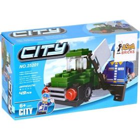 Parstek 0131 25201 Ant Bricks 49 Parça City Blok Seti