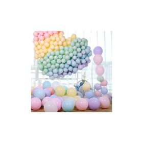 Parti Dolabı Karışık Renk Makaron 12 inç 25 Adet Balon