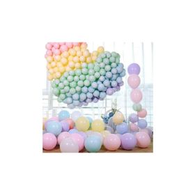 Parti Dolabı Karışık Renk Makaron 12 inç 25 Adet Balon