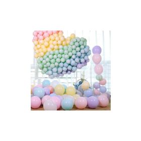 Parti Dolabı Karışık Renk Makaron 12 inç 25 Adet Balon