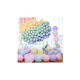 Parti Dolabı Karışık Renk Makaron 12 inç 25 Adet Balon