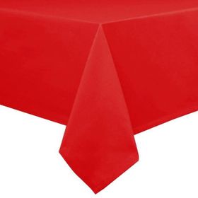 Parti Dolabı Kırmızı Plastik Naylon Kullan At 120x180 cm Masa Örtüsü