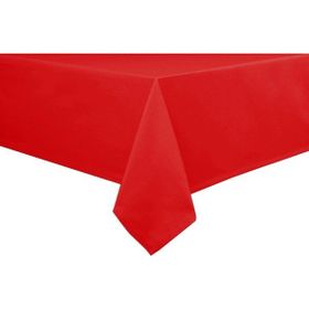 Parti Dolabı Kırmızı Plastik Naylon Kullan At 120x180 cm Masa Örtüsü