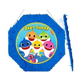 Parti Dükkanım Baby Shark 42 cm Pinyata + Sopası
