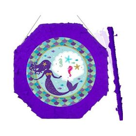 Parti Dükkanım Deniz Kızı 42 cm Pinyata + Sopası