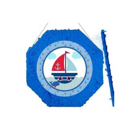 Parti Dükkanım Denizci Temalı 42 cm Pinyata + Sopası